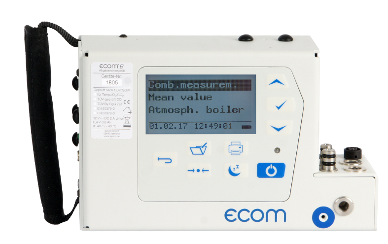 Ecom-B紧凑型三参数手持式烟气分析仪